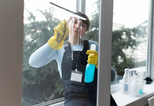 Nettoyage de vitres intérieures et extérieures à Sainte-Colombe